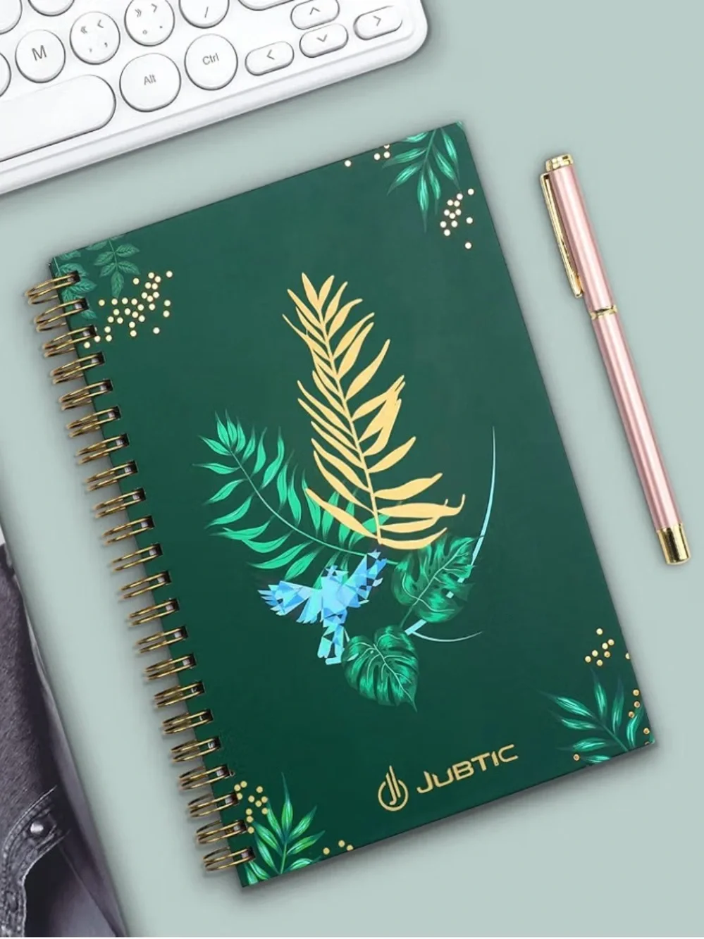 JUBTIC Spiral Password Keeper Book